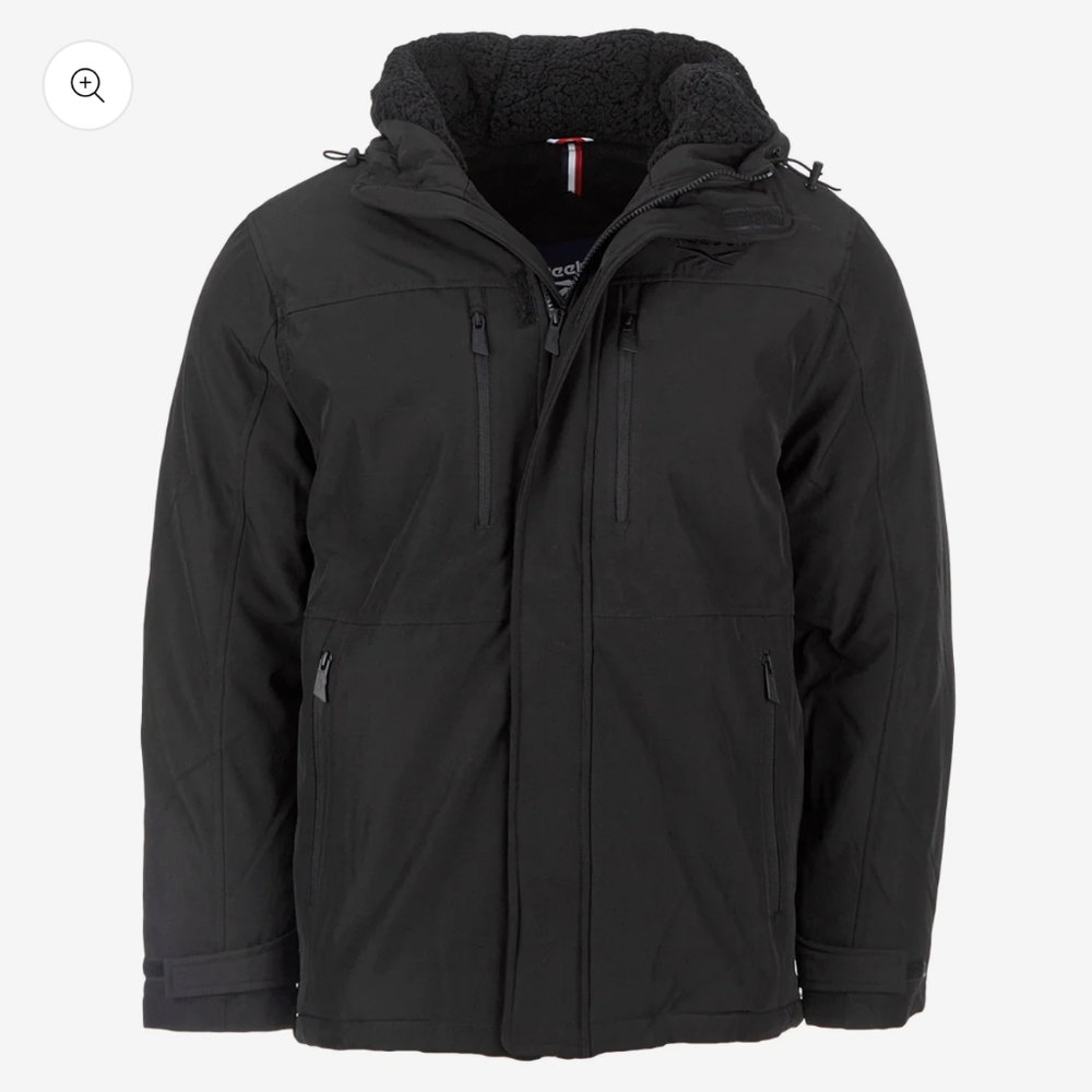 Men's Insulated Reebok Winter Jacket